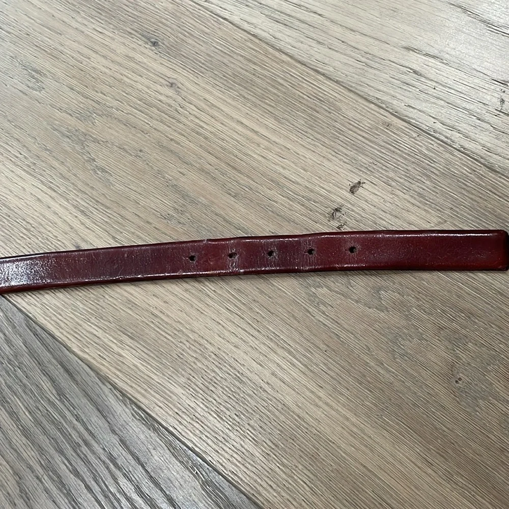 Bosca Canada 🇨🇦 Made Leather Belt Size 38/95